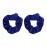 Velvet Solid Scrunchies - Set of 2-Royal
