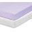 Everyday Kids 2-Pack Fitted Crib Sheets, 100% Soft Breathable Microfiber Baby Sheet, Fits Standard Size Crib Mattress 28in x 52in, White Nursery Sheet and Lavender Nursery Sheet