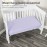 Everyday Kids 2-Pack Fitted Crib Sheets, 100% Soft Breathable Microfiber Baby Sheet, Fits Standard Size Crib Mattress 28in x 52in, White Nursery Sheet and Lavender Nursery Sheet