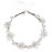 DDazzling Girls Breath Crown Flower Girl crown Floral Headband Wedding Hair Wreath Photo Props (White)