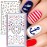 TailaiMei Summer Beach Nail Stickers, 1500+ Pcs Self-Adhesive DIY Nail Art Decals Shark Nautical Turtle Design (12 Sheets)