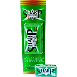 100 Sharp 7AM Super Platinum Double Edge Razor Blades For Safety Razor - Mens Safety Razor Blades For Shaving For Men For A Smooth And Clean Shave (1 Year Supply) 100 Sharp 7AM Super Platinum Double Edge Razor Blades For Safety Razor - Mens Safety Razor Blades For Shaving For Men For A Smooth And Clean Shave (1 Year Supply)
