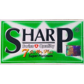 100 Sharp 7AM Super Platinum Double Edge Razor Blades For Safety Razor - Mens Safety Razor Blades For Shaving For Men For A Smooth And Clean Shave (1 Year Supply) 100 Sharp 7AM Super Platinum Double Edge Razor Blades For Safety Razor - Mens Safety Razor Blades For Shaving For Men For A Smooth And Clean Shave (1 Year Supply)