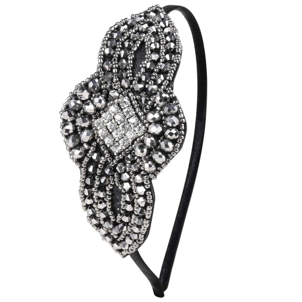 BABEYOND Flapper Headband 1920s Headpiece - Art Deco Headpiece Rhinestone Hair Accessories for Women (Style3-Silver) BABEYOND Flapper Headband 1920s Headpiece - Art Deco Headpiece Rhinestone Hair Accessories for Women (Style3-Silver)