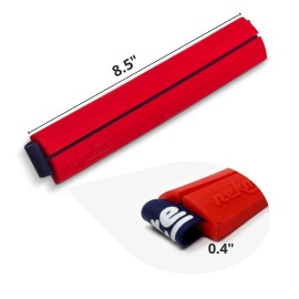 NEKMATE The Original Neckline Shaving Template | Hair Cutting Guide for Self Haircut | DIY Self Haircutting System | Hands-Free Cut, Trim & Shave for Line Ups | Durable High-Grade Silicone Stencil