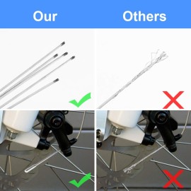 Hapleby 10PCS Premium Bike Brake Cable, Professional Bicycle brake line for Mountain, Free For End Caps and End Ferrule