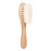 Hair Brushes Baby Head Brush, Kids Soft Goat Hair Comb Wood Infant Massage Scrub Tool Newborn Shower Registry Gift, Wooden Baby Hair Brush Hairbrush for Newborn and