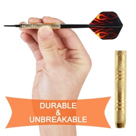 Accmor 12 Pcs Darts Plastic Tip, Soft Tip Darts Set, 14g Plastic Tipped Dart, Attach Extra 36 Black 2BA Replacement Tips, Soft Tip Darts for Electronic/Plastic Dartboard