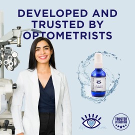 Eye Love Heyedrate Lid and Lash Cleanser Spray - Gentle, Pure Hypochlorous Acid Spray for Eye Irritation - Fast Acting, Soothing Formula - Everyday Eyelid Cleansing Spray 2 Ounce Glass Bottle