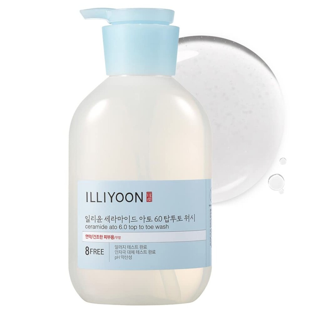 Illiyoon Ceramide Ato 6.0 Top to Toe Wash - Mild Cleanser for Baby body, 16.9 Fl Oz (500ml) Illiyoon Ceramide Ato 6.0 Top to Toe Wash - Mild Cleanser for Baby body, 16.9 Fl Oz (500ml)