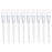Shapenty Face Mask Brushes Cosmetic Beauty Tool Soft Synthetic Hair Facial Applicator Brush with Acrylic Handle for Eye Mask, Mud Clay Mask, Serum Peel or DIY Needs, 10PCS