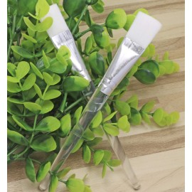 Shapenty Face Mask Brushes Cosmetic Beauty Tool Soft Synthetic Hair Facial Applicator Brush with Acrylic Handle for Eye Mask, Mud Clay Mask, Serum Peel or DIY Needs, 10PCS