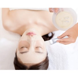 Shapenty Face Mask Brushes Cosmetic Beauty Tool Soft Synthetic Hair Facial Applicator Brush with Acrylic Handle for Eye Mask, Mud Clay Mask, Serum Peel or DIY Needs, 10PCS