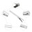 60 Pcs Alligator Curl Clips, Bantoye 3 Inch Flat Single Prong Clips Hair Accessories for Hair Styling, Coloring, Silver