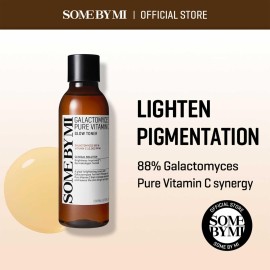 SOME BY MI Galactomyces Pure Vitamin C Glow Toner - 6.76Oz, 200ml - Korean Daily Vitamin C Face Toner for Skin Brightening - Glass Skin Routine with Skin Texture, Elasticity Care - Korean Skin Care