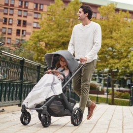 UPPAbaby Knit Blanket/Soft and Comfortable/Machine Washable/Perfect for Gifting/Grey (Grey Plaid)