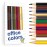 Office Colors Colored Pencil Set for Fans of The Office - Set of 12 Parody Pencils with Clever Foil-Stamped References