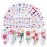 Comdoit Nail Stickers Decal Nail Art Accessories 24 Sheets Water Transfer Nail Decals for Women Leaf Cactus Flower Design for Acrylic Nails Decorations Manicure Tips Charms Sticker Nail Art Supplies