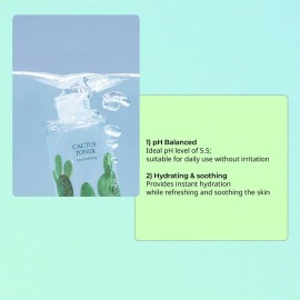 YADAH Cactus Toner (7.1fl oz) - Cruetly Free Prickly Pear. Hypoallergenic Moisturizing Skin Care.