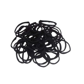 inSowni 50 Pack Super Soft Stretchy DIY Solid Nylon Headbands Baby Hair Bands One Size Fits All (Black)