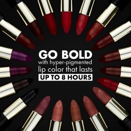 Milani Bold Color Statement Matte Lipstick - I Am Confident (0.14 Ounce) Vegan, Cruelty-Free Bold Color Lipstick with a Full Matte Finish
