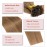 Rich Choices I Tip Hair Extensions Human Hair,100 Strands 0.5g/Strands,100% Real Remy Human Hair Extension Pre Bonded Keratin Stick In Hair Extensions Hair Piece For Women 22 Inch 12 Golden Brown