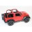 KiNSMART - Jeep Wrangler Rubicon Off Road 4x4 5 inch 1:34 Scale Die Cast Model Replica Toy Car (Red Opentop)