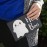 Hey Boo Cute Kawaii Ghost Makeup Cosmetic Bag Organizer Pouch