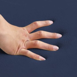 Loartee Coral Velvet Crawling Rug - Area Rug (5.0\'x 6\'8, Dark Blue) for Toddler Children Play Mat Yoga Mat Exercise Pads Carpet