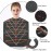 Professional Hair Capes for Dyeing & Haircutting - & Oilproof Salon Barber Cape - Anti-static (Black)