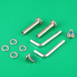 Ricrrover Luggage Suitcase Wheels 70mm x 24mm/2.75x0.94 w/ABEC 608zz Skate Inline Outdoor Replacement Wheels, One Set of (2) (OD:70 W:24 ID:6 Axles:35 & 40mm)