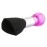 2 Colors Professional Neck Face Duster Brush Barber & Salon Hair Clean Hairbrush Cutting Comfortable Grip Hairdressing Styling Tool ()