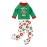 The Elf on the Shelf Donut Pajama Outfit - 2019 Retro Claus Couture Sleepover Set (Two Piece) - Cute Christmas Themed PJ Outfit For Both Boy and Girl Elves - Dress Your Sleepy Elves For Christmas Eve