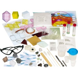 Thames & Kosmos Kids First Crystals, Rocks & Minerals Science Experiment Kit, Intro to Geology, Mineralogy & Crystal Growing for Early Learners