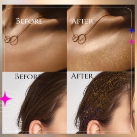 EBIN NEW YORK Egyptian Diamond Hair, Face & Body Glitter Mist - Gold 2.37oz | Quick-Drying, Long-Lasting Shiny Spray for Clothes, Rave, Festival, Travel Essentials | TikTok Trend Items EBIN NEW YORK Egyptian Diamond Hair, Face & Body Glitter Mist - Gold 2.37oz | Quick-Drying, Long-Lasting Shiny Spray for Clothes, Rave, Festival, Travel Essentials | TikTok Trend Items