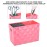 Double Case Professional Salon Stylish Hairdresser Scissor Combs Clips Storage Case Hairdressing Tools Accessories Holder Rack Shears Rack for Pet Groomer (Red)