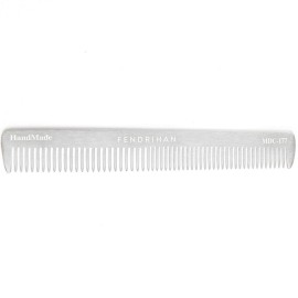 Fendrihan Sturdy Metal Double Tooth Barber Grooming and Dressing Comb (6.8 Inches)