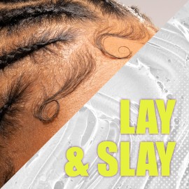 24 Hour Edge Tamer Ultra Super Hold, 8.25 Oz | Long Lasting Texture + Shapes | Shine and Smooth texture with Argan Oil and Castor Oil | No Flaking, No White Residue