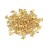 GOTOTOP 100 Pcs/Bag Nail Art Studs Metal Bees 3D Decoration Stick Gold Silver Decals Manicure for Nail DIY Art Makeups Supplies(Gold)