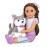 Glitter Girls- 14-Inch Doll Accessories - Alaska - Plush Toy Dog - Puppy Pet Accessory - Toys, Clothes, and Accessories for Girls 3 and up, Grey, White