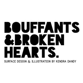 Flamingos and Waves Double-Sided Nail File Emery Board Set 4 Pack