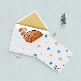 Runtoo Sports Wall Decals Kids Wall Stickers Soccer Baseball Football Hockey Basketball Boys Room Playroom Game Room Nursery Wall Dcor