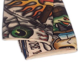 Jurxy 6 Pcs Temporary Tattoo Sleeves Fake Slip On Tattoo Arm Sleeves Kit Arm Sunscreen Stockings Accessories for Unisex Party Cool Men Women - Style L Jurxy 6 Pcs Temporary Tattoo Sleeves Fake Slip On Tattoo Arm Sleeves Kit Arm Sunscreen Stockings Accessories for Unisex Party Cool Men Women - Style L