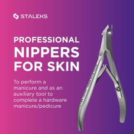 STALEKS PRO - Smart 10 Professional Cuticle Nippers 3 mm Blade