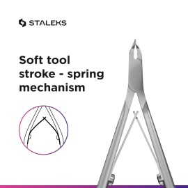 STALEKS PRO - Smart 10 Professional Cuticle Nippers 3 mm Blade