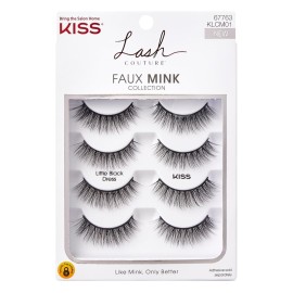 Kiss Lash Couture Faux Mink Little Black Dress Multi-Pack (Pack of 3)