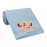 Lambs & Ivy Lion King Adventure Baby Blanket, Blue , 30x40 Inch (Pack of 1)