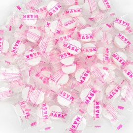 DIY 100 PCS Compressed Disposable Cotton Facial Mask Sheet Grain Skin Care, Dry Mask Paper for Home, Travel