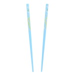 Set of Wooden Hair Sticks With Chinese Dragon Chopsticks Light Blue