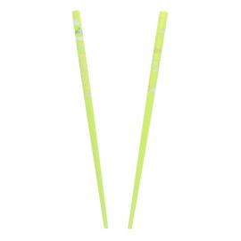 Set of Wooden Hair Sticks With Chinese Dragon Chopsticks - Green
